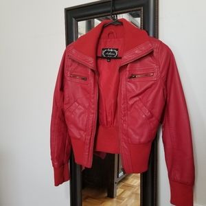 Red Leather Jacket